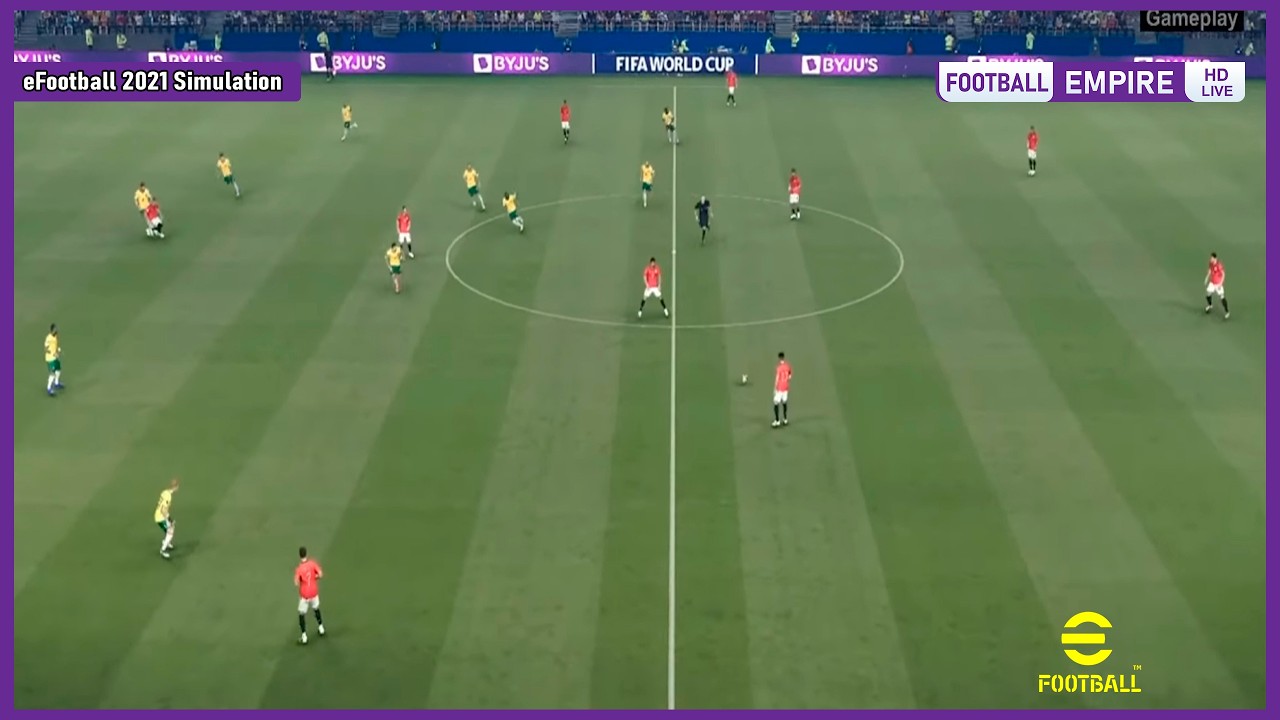 eFootball PES 2021 - AUSTRALIA vs EGYPT | eFootball PES 2021 | Full Match Simulation