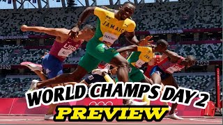 WORLD CHAMPS DAY 2 PREVIEW | MEN'S 110MH & MEN'S 400MH