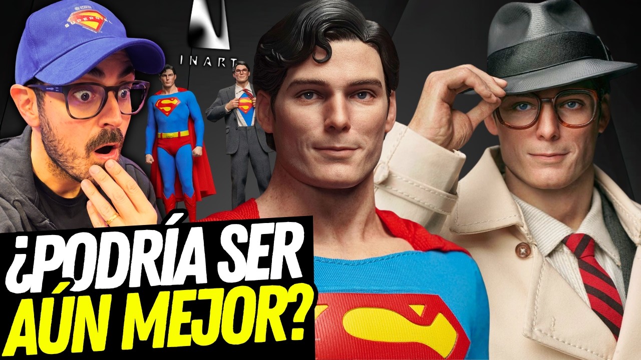 ¿CASI PERFECTO? 🤔 Superman/Clark Kent (Reeve) 1/6 de INART | Pre-análisis, detalles, packs, precios