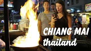 CHIANG MAI NIGHT BAZAAR ▼ RTW TRAVEL VLOG