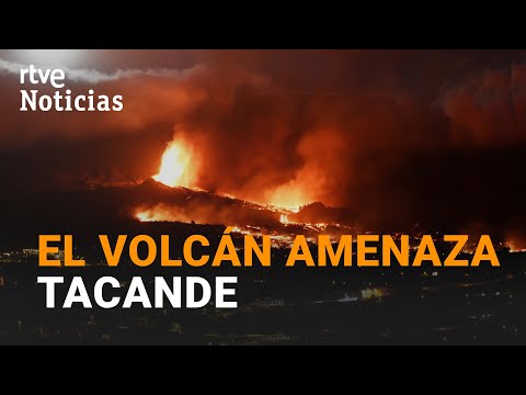 El VOLCÁN de LA PALMA abre una nueva boca en TACANDE y se amplían las EVACUACIONES | RTVE