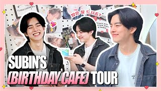 [수빈] 🍒체리씨🍒 들이 준비해 준 생일 카페는 절대 못 참지😘 수빈's Birthday Cafe Tour Behind🌸