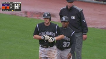 COL@SF: LeMahieu drives an RBI single to center field