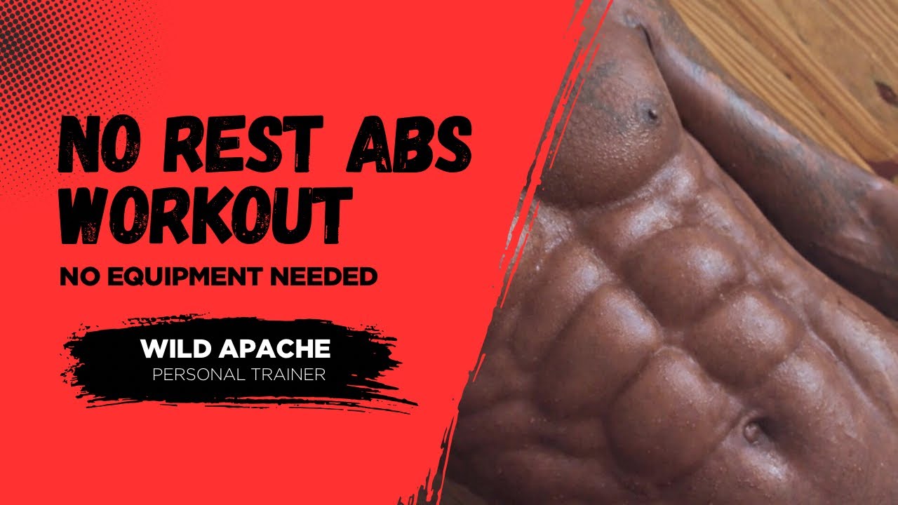 No rest abs workout to wake up your core. Save it, repeat it.  