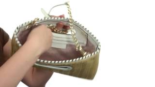 MICHAEL Michael Kors - Straw Rosalie Lg Clutch  SKU:8729317