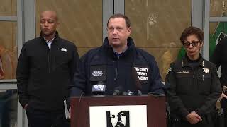 WATCH King County officials give update after Green River levee failure sparks c