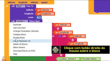 Kodular - Copiando blocos de um projeto para outro