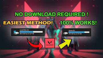 How to Move Valorant To Another Drive In 2025 - Best Method!