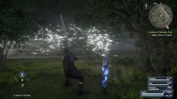 FINAL FANTASY XV PS4pro High/Lite graphics setting particle superglow comparison