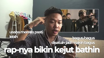 REACT JUICY LUICY X UN1TY - LANTAS | Rap-nya bikin kejut bathin, bagus-bagus disatuin jd makin bagus