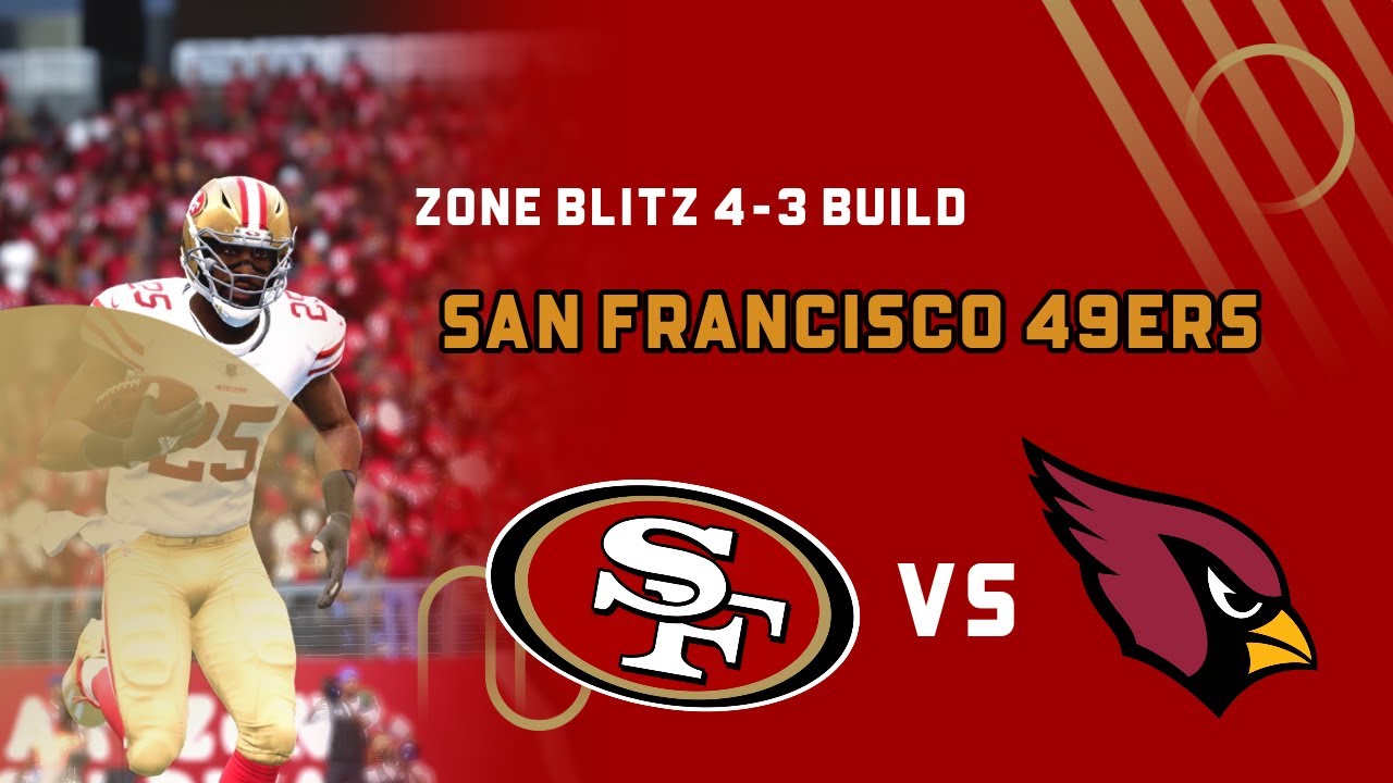 Madden 22 Franchise: 4-3 Zone Blitz Build Niners Vs Cards
