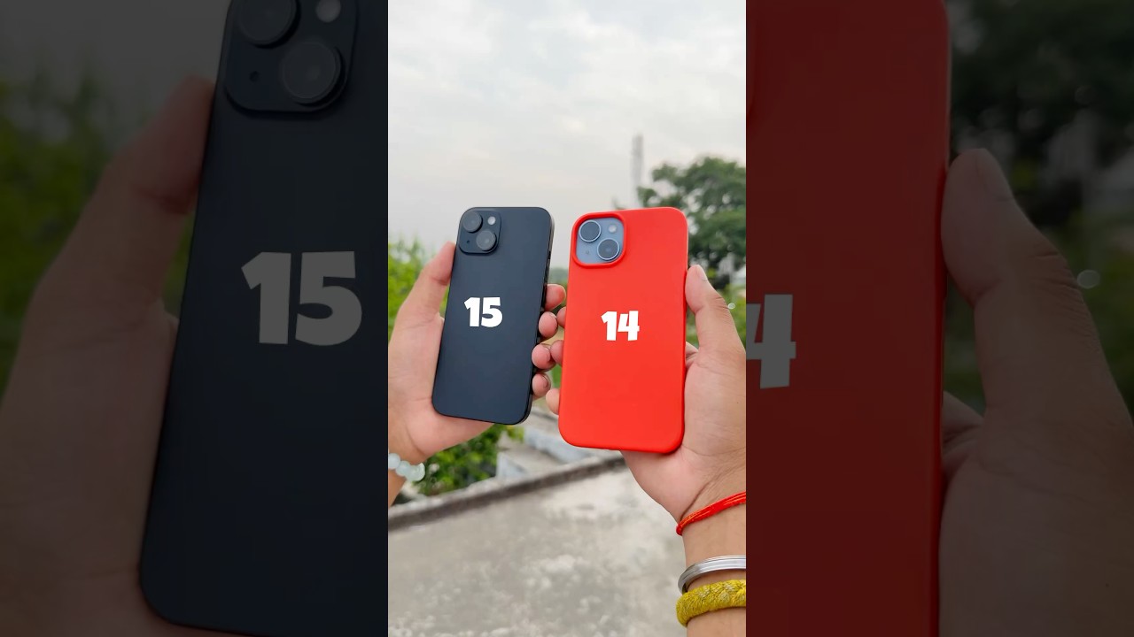 iPhone 14 vs iPhone 15 zoom test 🔥