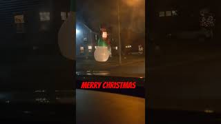 Merry Xmas From Jersey   Montclair Snowman      snowman christmas christmasdecor Christmasdeco