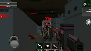 Pixel Z Gunner 3D - Battle Survival FPS - FACTORY Mission 46 screenshot 1