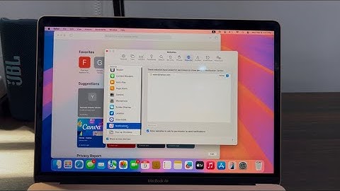 How to Turn OFF Notifications from a Website in Safari on Mac
