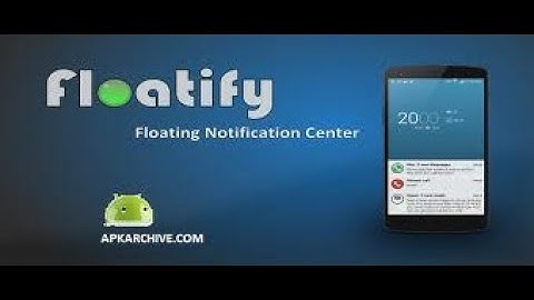 Floatify notifications for anydroid