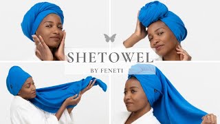 YOUR BEST HAIR TOWEL FOR COILS, CURLS AND LOCS | SHETOWEL