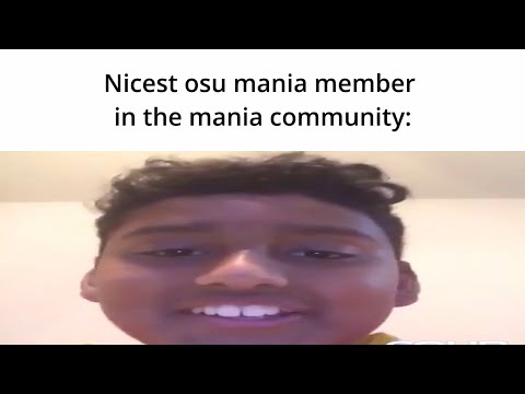 Ultimate osu mania slander