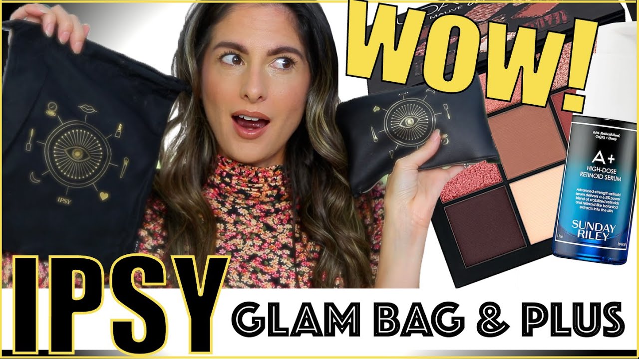 Ipsy Glam Bag & Glam Bag Plus! October 2020 UNBOXING!