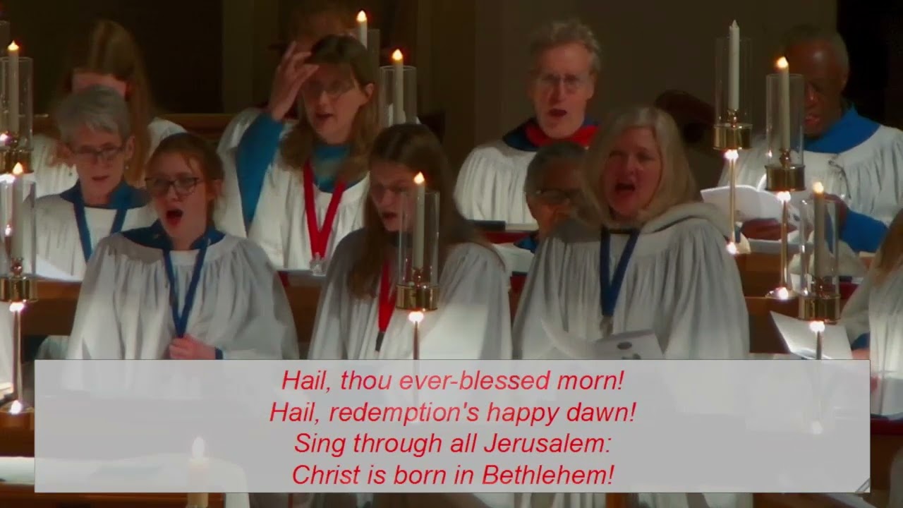 See amid the winter's snow (Caswall/Goss) sung by the St Mildred's Church Choir