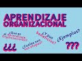 ¿Aprendizaje Organizacional? | Desarrollo Organizacional