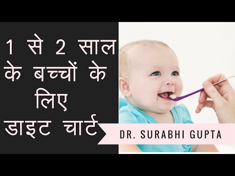 Two Years Baby Food Chart In Hindi