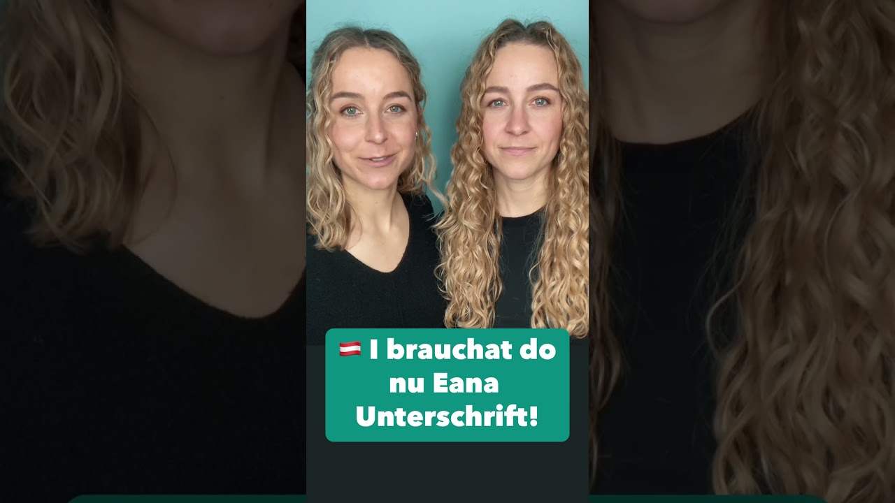 ☝🏻5 Sätze auf dem Amt im Dialekt  