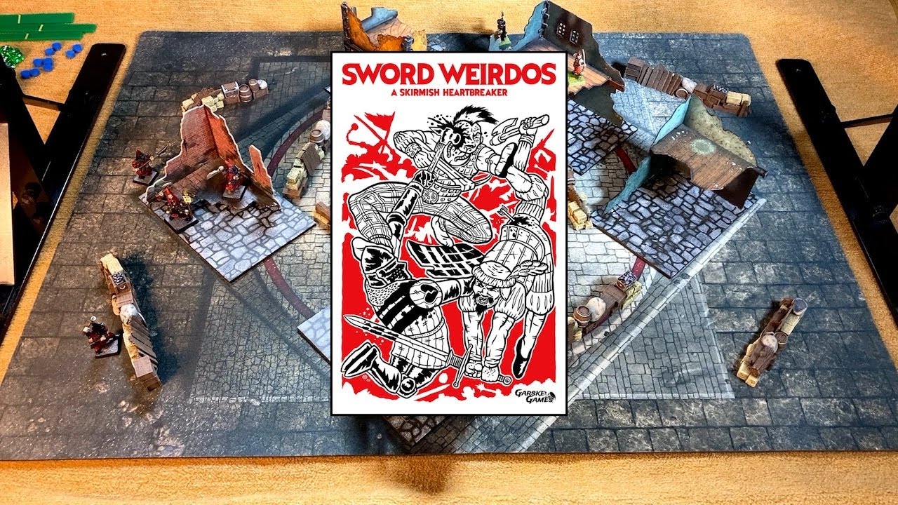 Sword Weirdos Battle Report, Witch Hunters vs Possessed Cultists