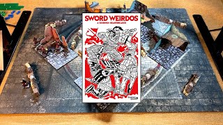 Sword Weirdos Battle Report, Witch Hunters vs Possessed Cultists