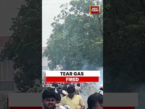 Tear Gas Fired At Protesters, Parliament Under Heavy Security as Protest Turns Tense