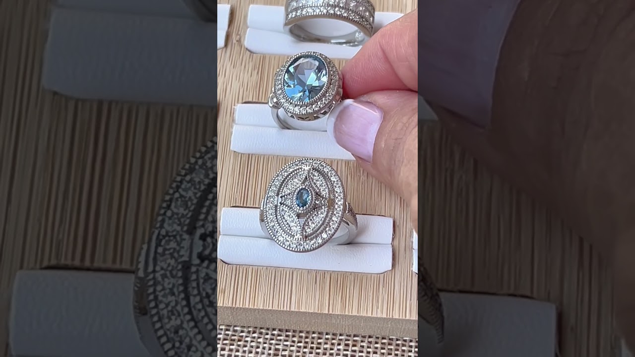 Anillos de plata paladio