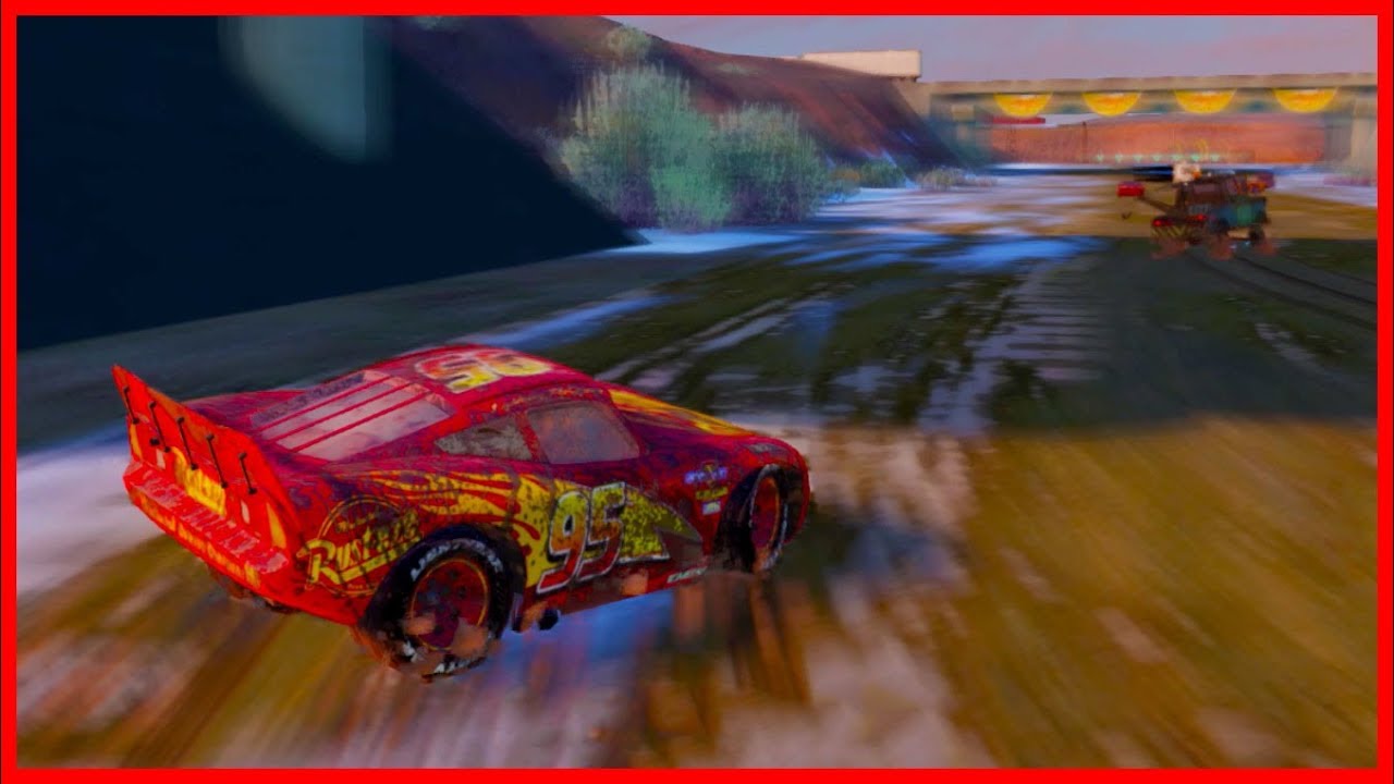 Lightning McQueen and Friends Mud Slide! Cars 3 Driven to Win YouTube