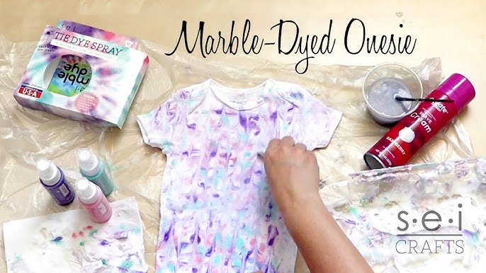 How to Tie-Dye a Shirt the Easy Way Using SEI's New Playful Pastels Kit 