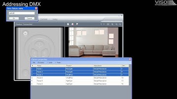 Setup DMX address and RDM - Viso Systems