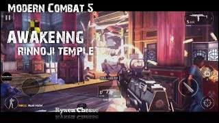 Modern Combat 5 Rinnoji Temple Chapter 2 Walktrought Android Gameplay