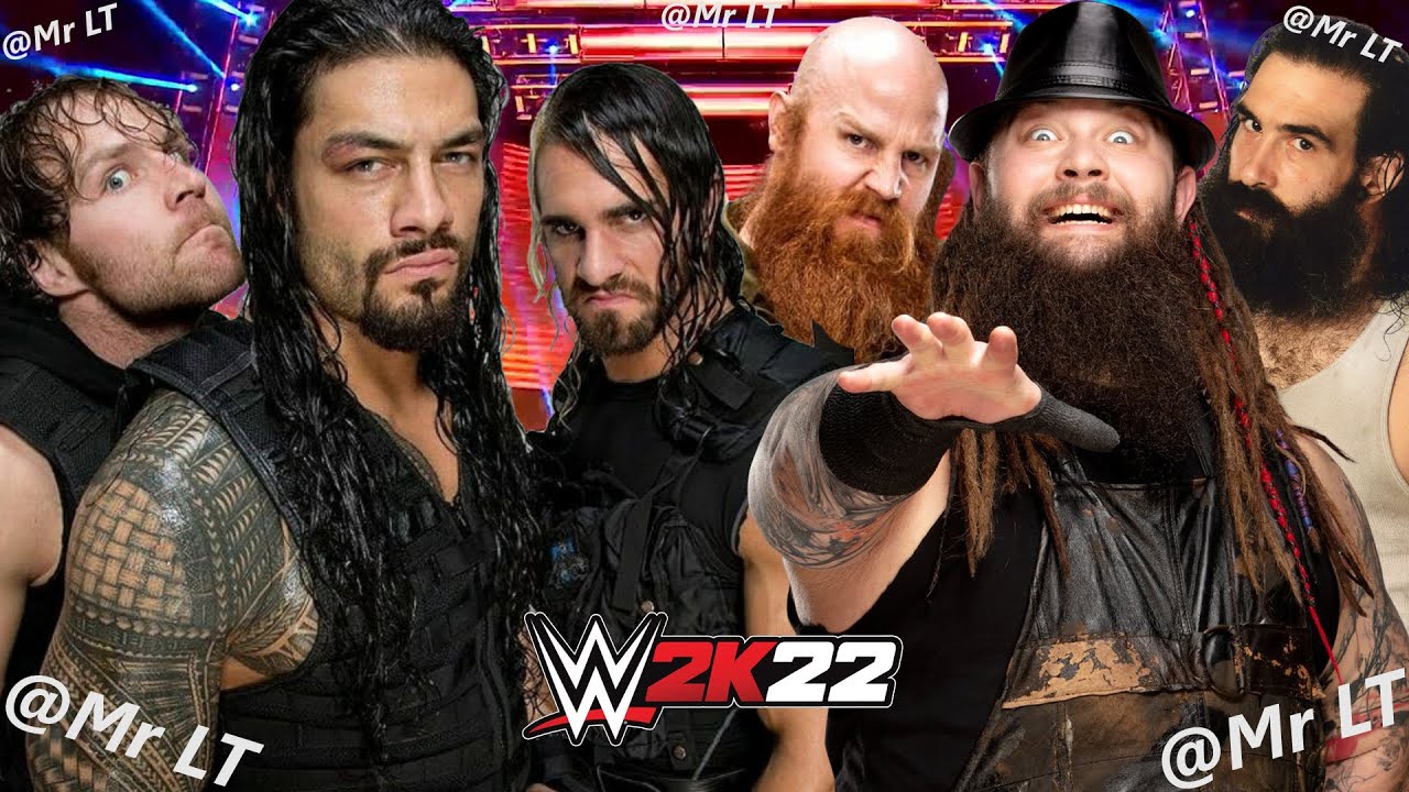 THE SHIELD vs THE WYATT FAMILY | WWE 2K22