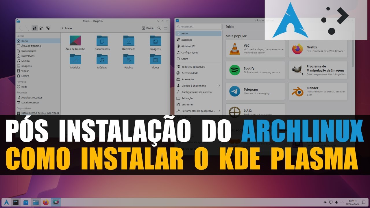 Como Instalar o KDE Plasma no ArchLinux | Guia Passo a Passo para ...