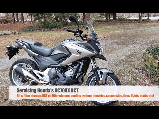 Honda NC700X - Maintenance Day: Oil Change, Air Filter, Spark Plugs & More!  