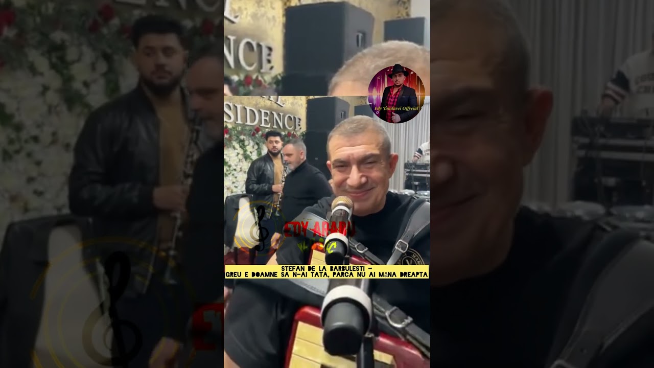 Stefan De La Barbulesti - Greu E Doamne Sa N-ai Tata, Parca Nu Ai Mâna Dreapta (Edy Arabu) New 2023