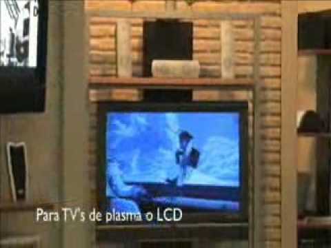 Ml carpinteros muebles giratorios para tv de plasma y lcd, mesas ...