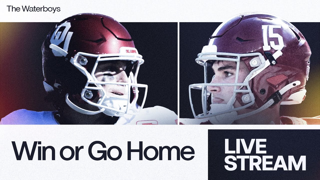 ALABAMA vs OKLAHOMA LIVE WATCH ALONG | CFP Round 1 📱 - YouTube