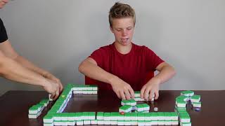 HOW TO PLAY MAHJONG | Stay at Home Family Game Night