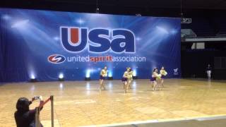 2014.12.14 Varsity Song Pom Intermediate, USA Competition, Anaheim, CA