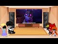 Past Aftons react to Encryption ▶ FNAF GLITCHTRAP SONG
