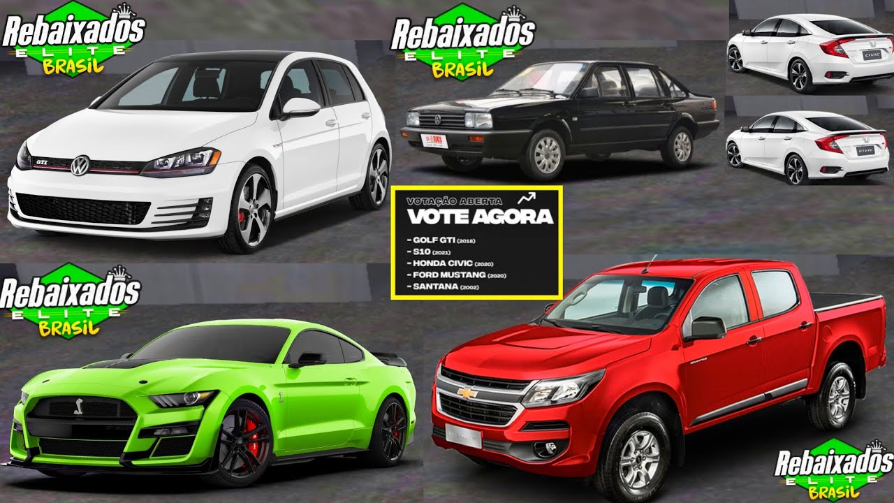 NOVOS CARROS NO REBAIXADOS ELITE BRASIL VOTAÇÃO DE CARROS NOVOS