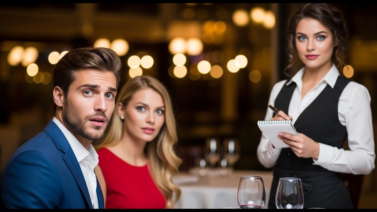 Milioner widzi ciężarną byłą żonę pracującą podczas kolacji z nową dziewczyną — ale jego reakcja