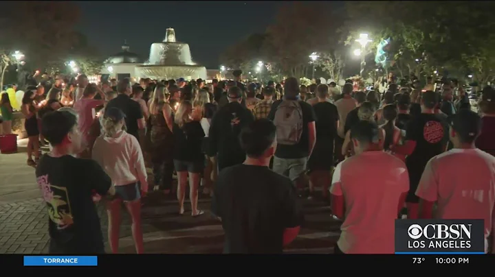A Vigil For Ryle Goodrich At Corona Movie Theater