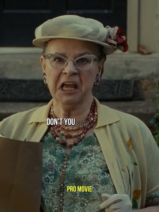 The nasty grandmother turned out to be a racist😡 #film  #movie