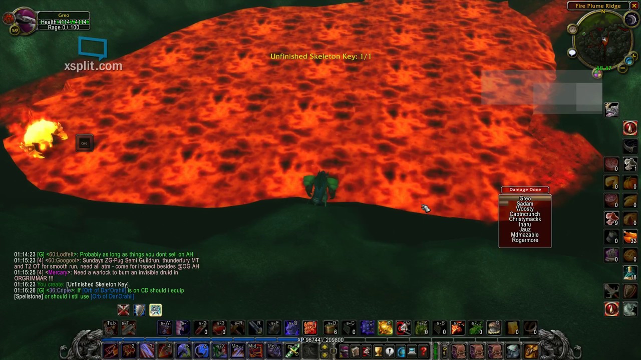 Fire Plume Forged Wow Vanilla Quest Youtube