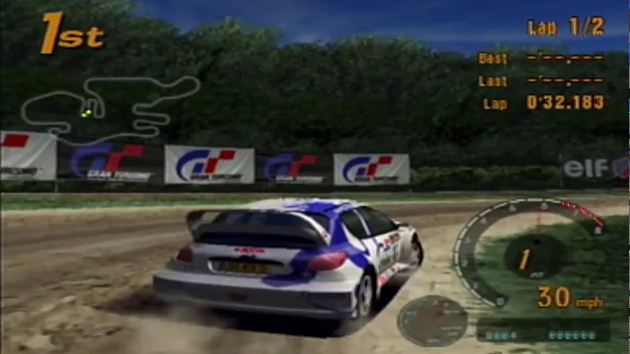 Tahiti Maze | Peugeot 206 Rally Car | Gran Turismo 3